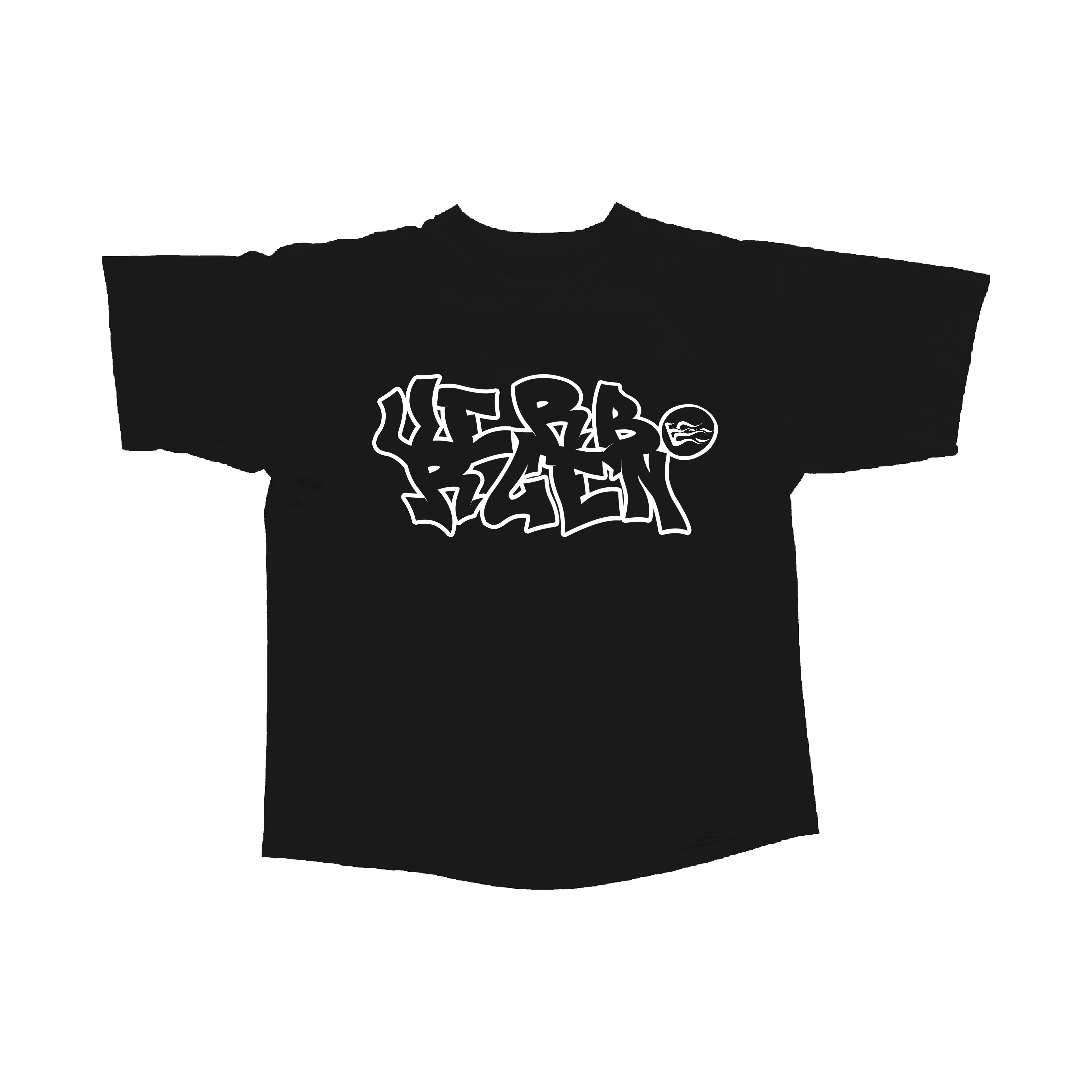 Outline Graffiti T-Shirt - Black