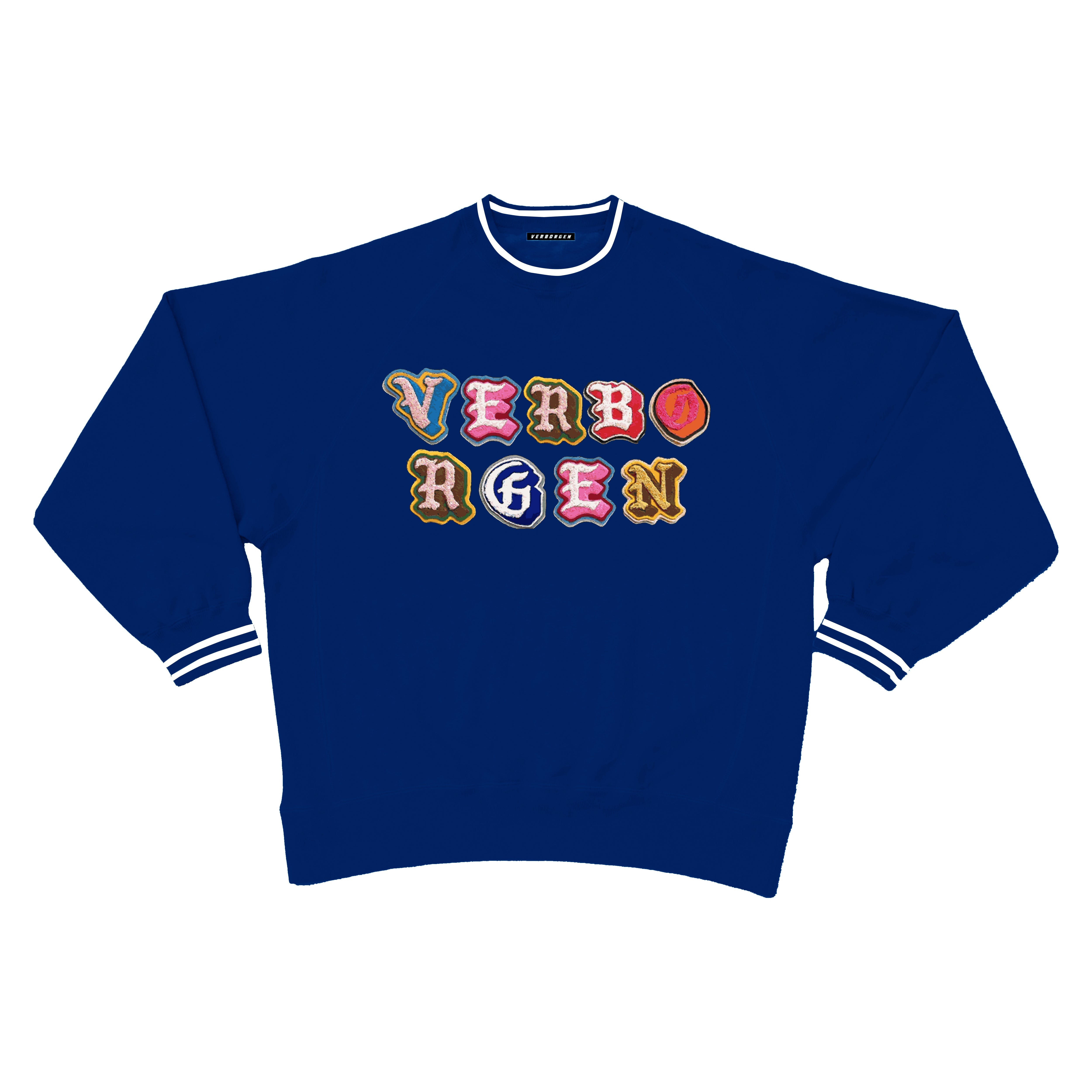 Chenille Sweatshirt - Navy