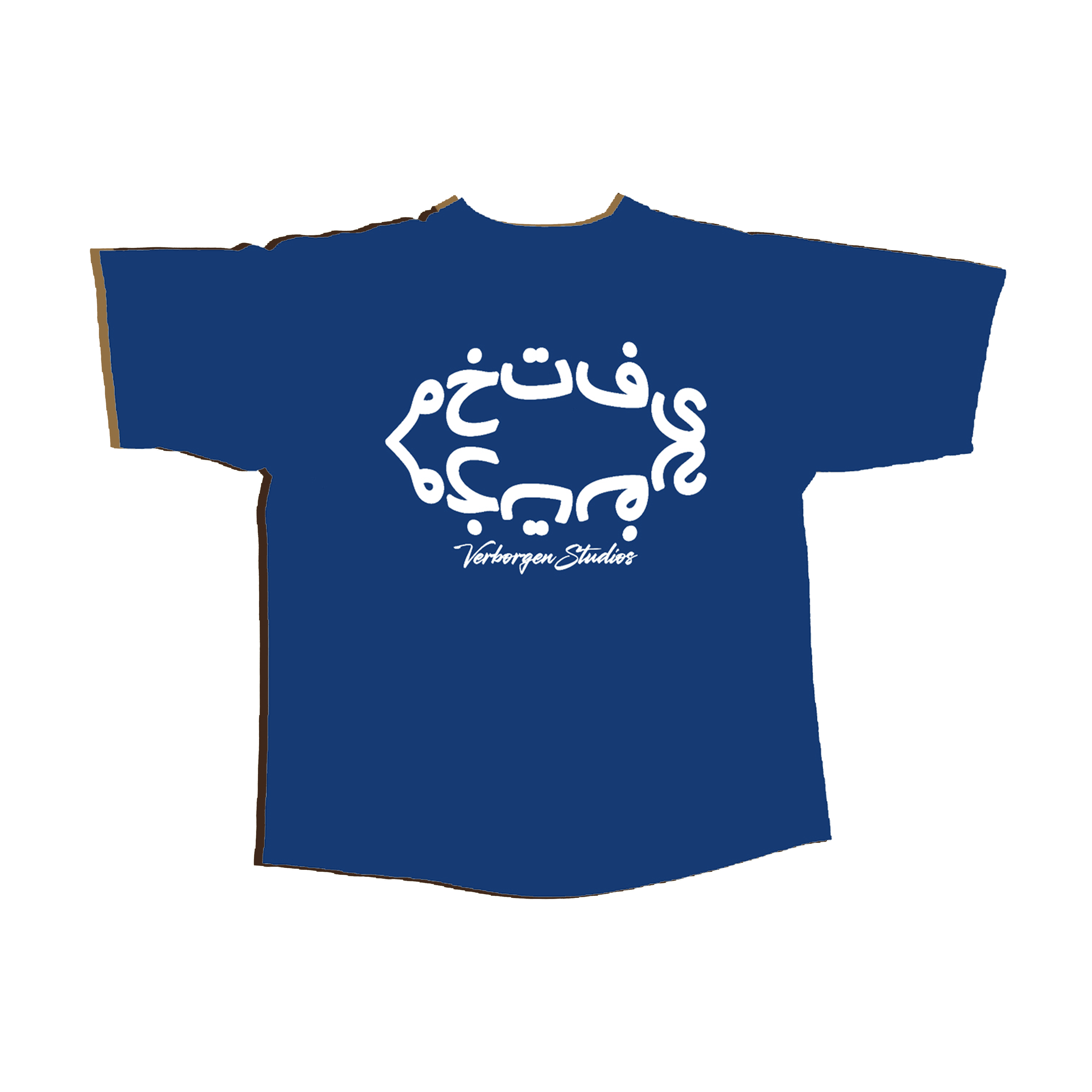 Golden Ration "White" T-Shirt - Navy