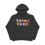Chenille Hoodie - Black