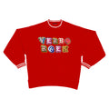 Chenille Sweatshirt - Red