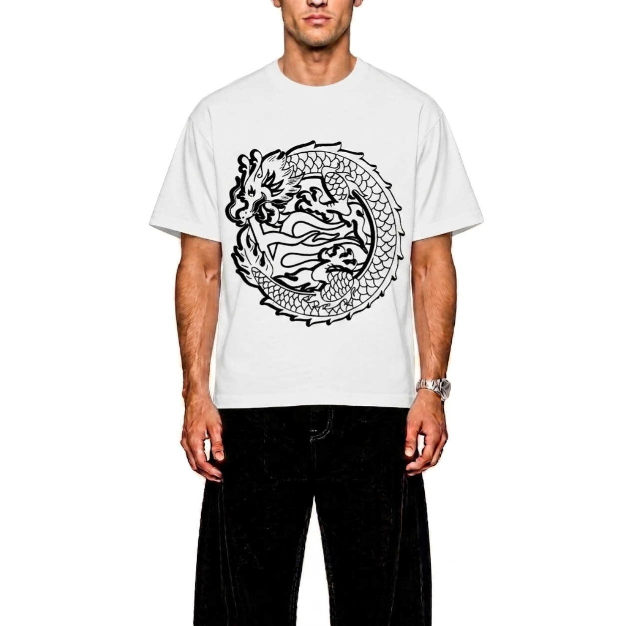CNY Dragon T-Shirt - White
