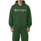 "Classic" Embroidery V3 Zip-Up - Army Green