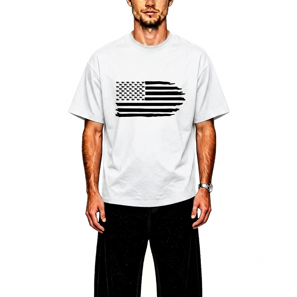 US Borgen T-Shirt - White