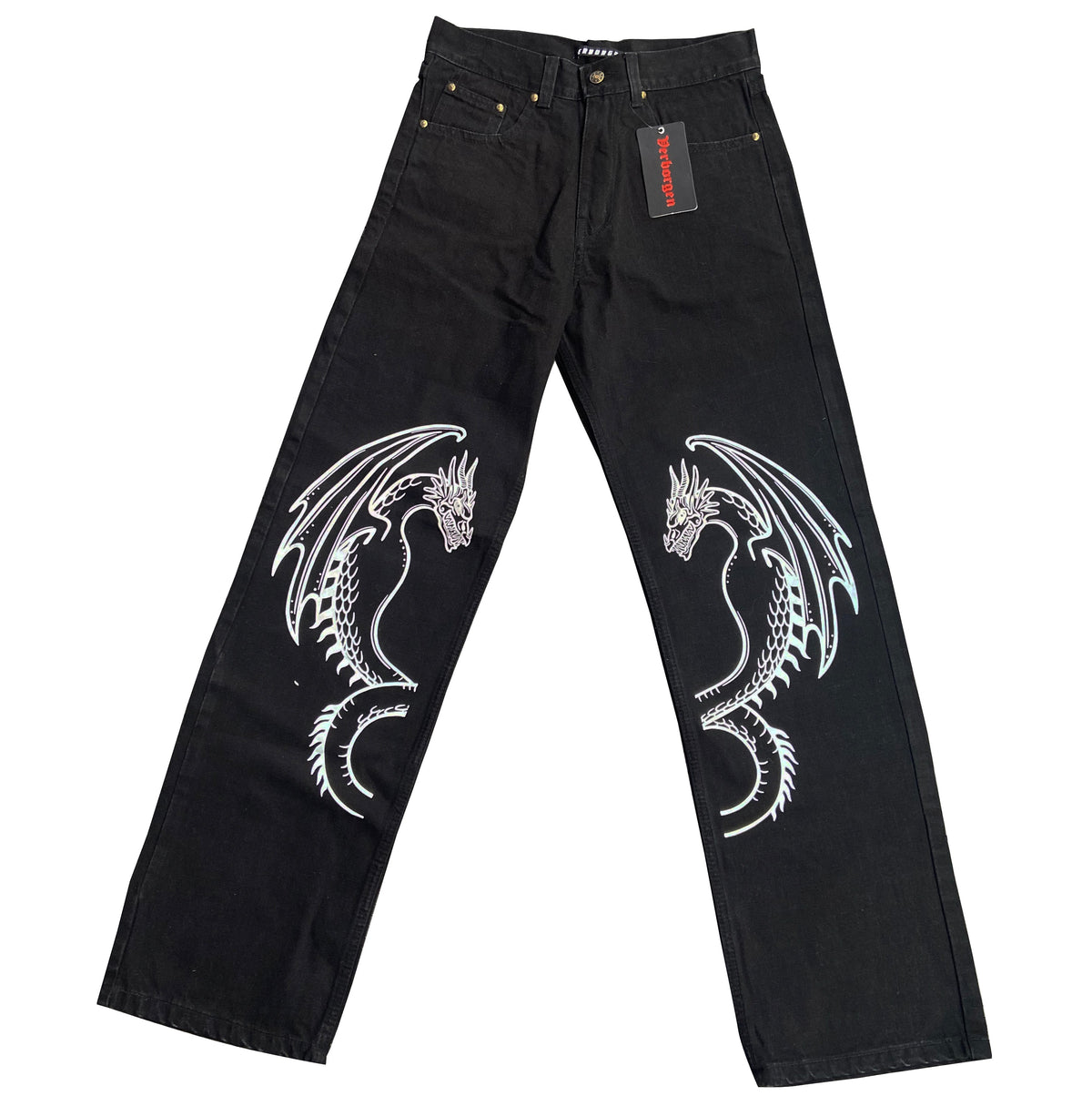 Jeans Dragon - Noir
