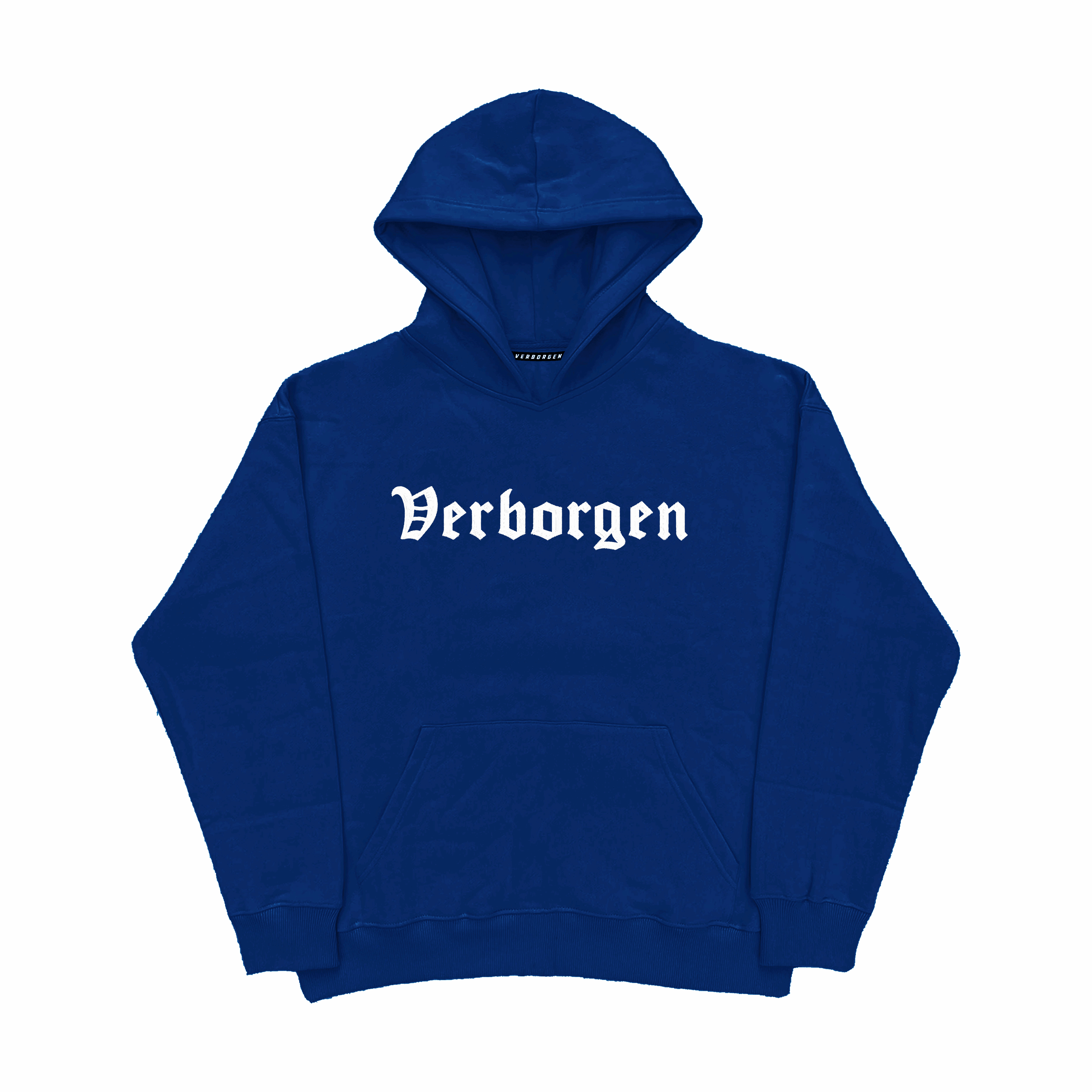 "Classic" Embroidery Hoodie - Navy Blue