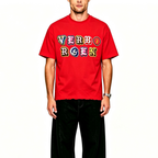 Chenille T-Shirt - Red