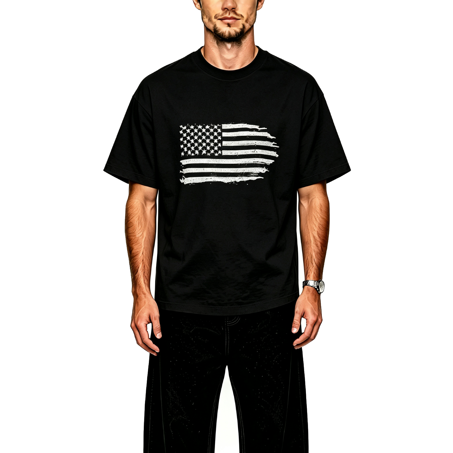 US Borgen T-Shirt - Black