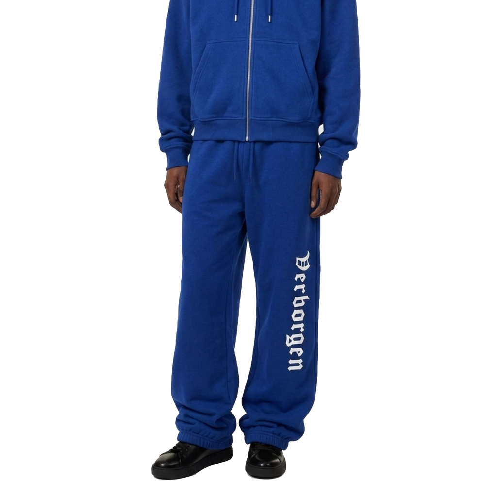Joggers « Broderie » Classique - Marine
