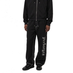 Pantalon de jogging brodé de strass – Noir
