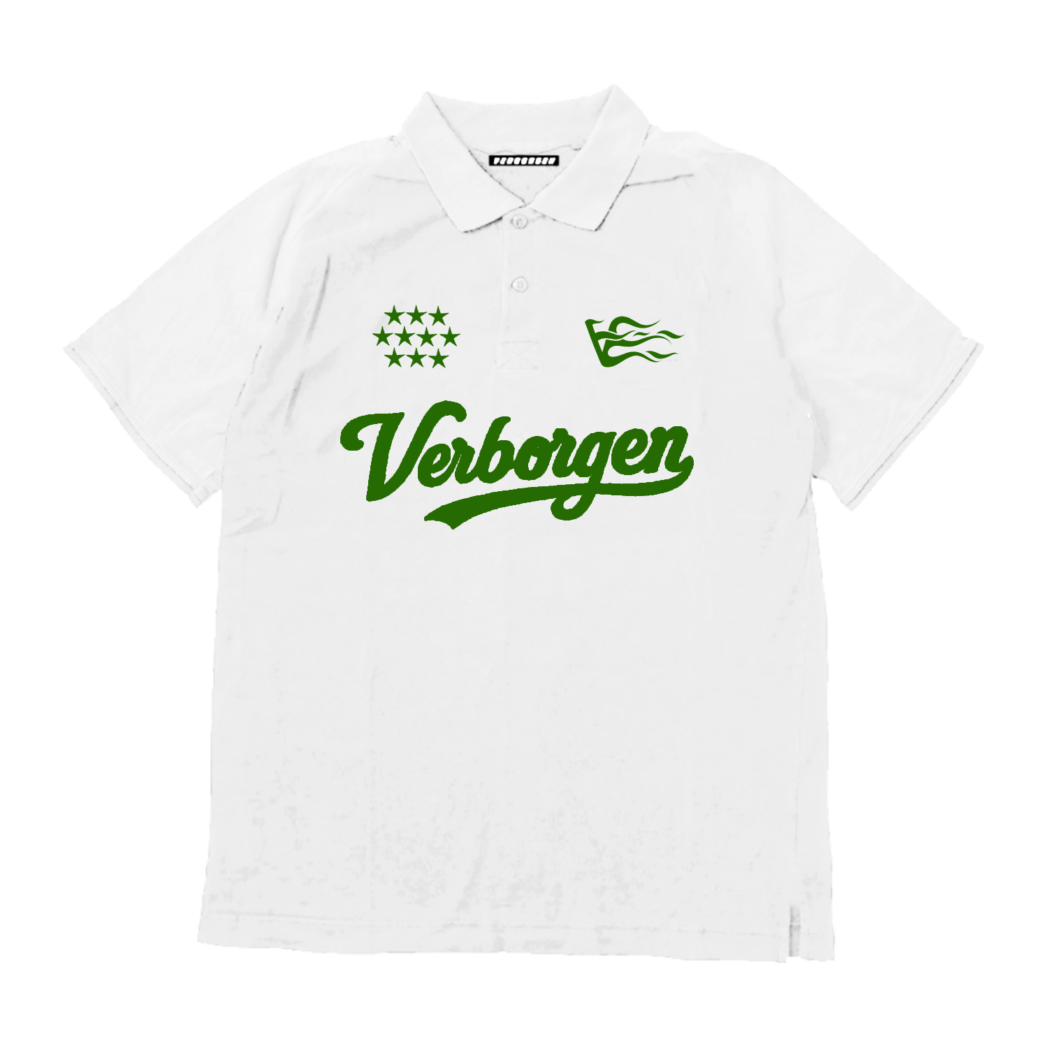 Polo Censored V-Logo - Noir