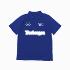 Censored V-Logo Polo shirt - Blue