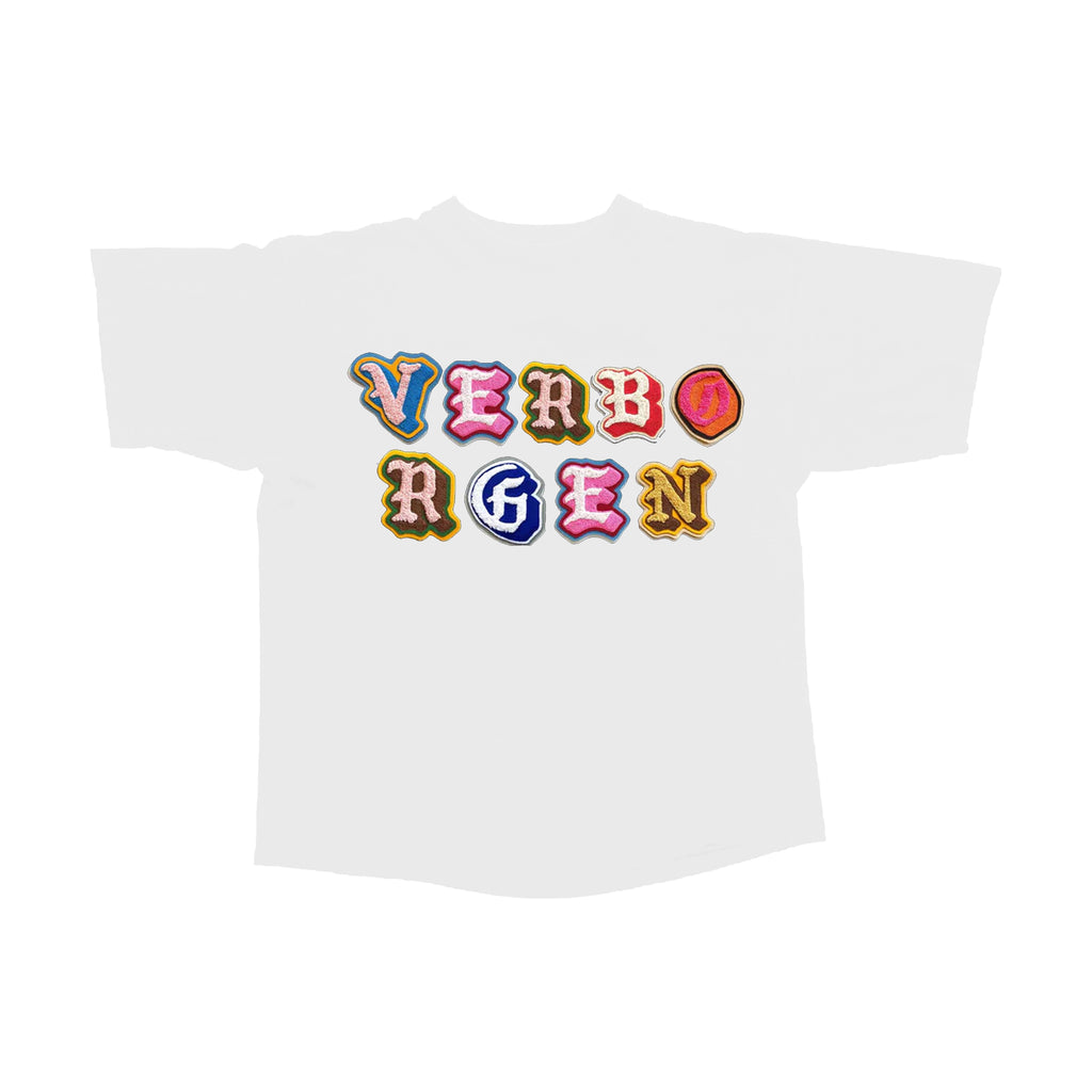 Chenille T-Shirt - White