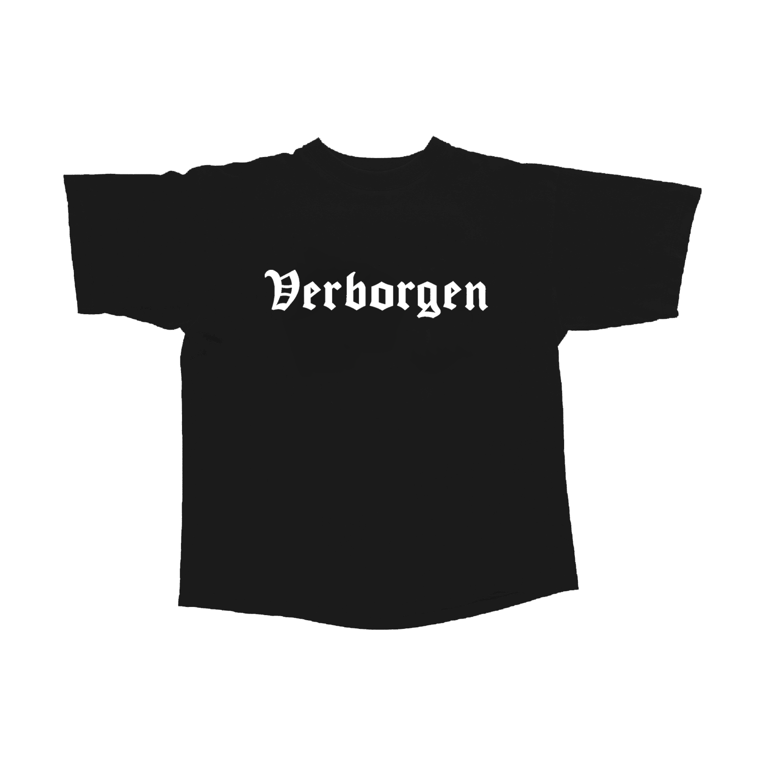 Camiseta Clásica Bordada - Negra