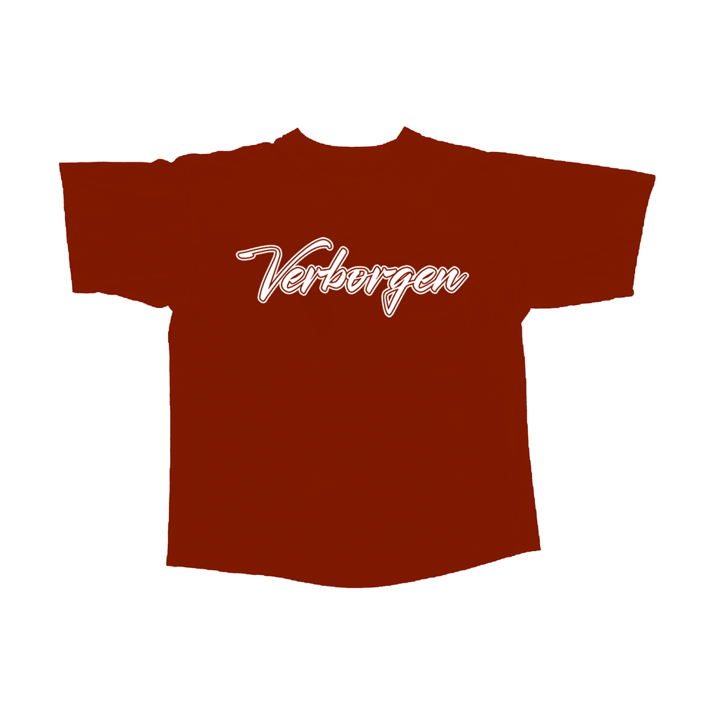 Funk Script T-Shirt - Red
